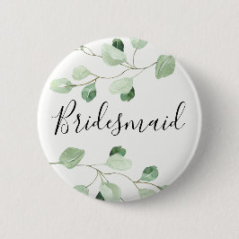 bruidsmeisje eucalyptus ronde button 5,7 cm