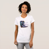 Bruidsmeisje Fancy Cowboy Boots T-shirt (Voorkant volledig)