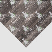 Bruidsmeisje feest Trouwjurk rustieke party Tissuepapier (Detail)