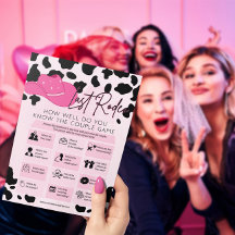 Bruidsmeisje Feestje Laatste Cowgirl Bruiloft Spel