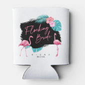 Bruidsmeisje Flamingo Afstuderen Bruid ID930 Blikjeskoeler (Achterkant)