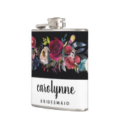Bruidsmeisje Flask Bachelorette Party Bloemen Zome Heupfles (Links)