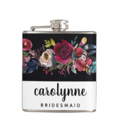 Bruidsmeisje Flask Bachelorette Party Bloemen Zome Heupfles (Voorkant)