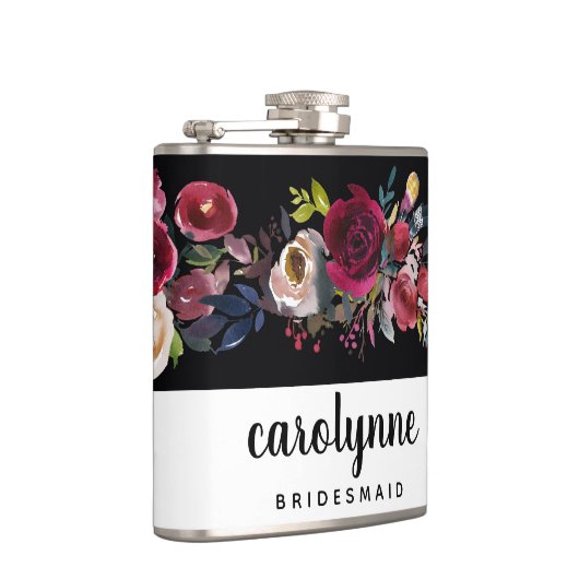 Bruidsmeisje Flask Bachelorette Party Bloemen Zome Heupfles (Rechts)