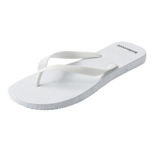 Bruidsmeisje flipflops teenslippers (Schuin)