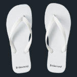 Bruidsmeisje flipflops teenslippers<br><div class="desc">Bruidsmeisje flipflops</div>
