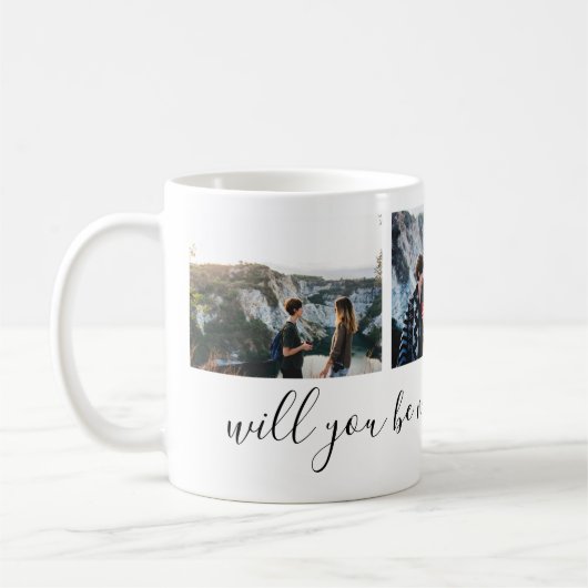 Bruidsmeisje foto Mok (Links)