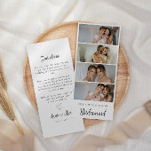 Bruidsmeisje Fotostrip 4 Afbeeldingen voorstel Kaa Save The Date