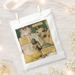 bruidsmeisje gepersonaliseerd dank u geschenk bedankzakje