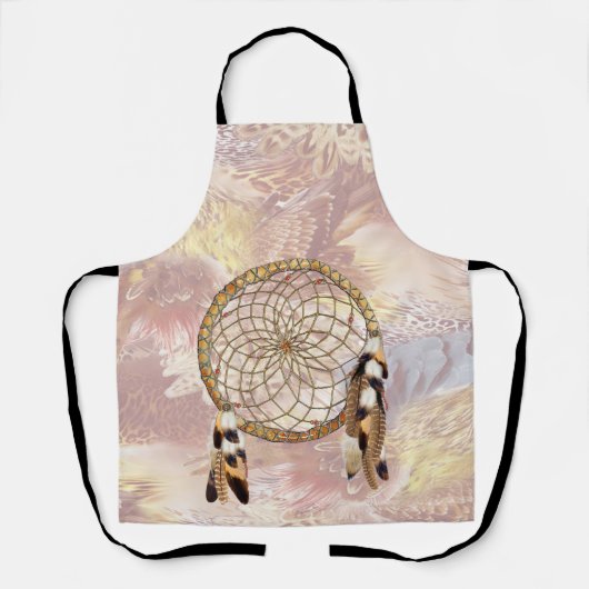 Bruidsmeisje geschenk met dromenvanger All-Over-Pr Schort (Voorkant)