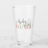 Bruidsmeisje geschenken Bloemen Tumbler huwelijksf (Voorkant)