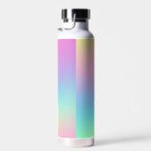 Bruidsmeisje geschenken pastel regenboog ombre gep waterfles (Rechts)