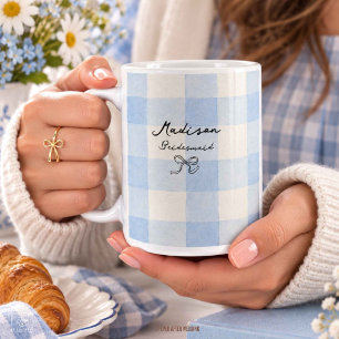 Bruidsmeisje getuige bruidsfeest cadeau trouwen koffiemok
