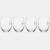 Bruidsmeisje Gift Aangepaste Wijn Glas Drinkware S (Rechts)