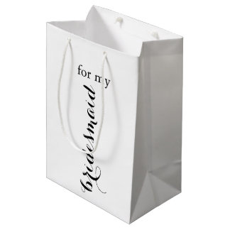 Bruidsmeisje Gift Bag Medium Cadeauzakje