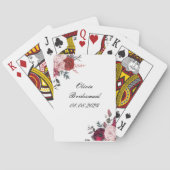 bruidsmeisje gift deck van kaarten (Achterkant)