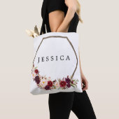 Bruidsmeisje Gift Gepersonaliseerde Canvas tas Boh (Dichtbij)