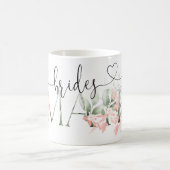 Bruidsmeisje Gift Mok, Bloemen Wedding Party Gift, Koffiemok (Center)