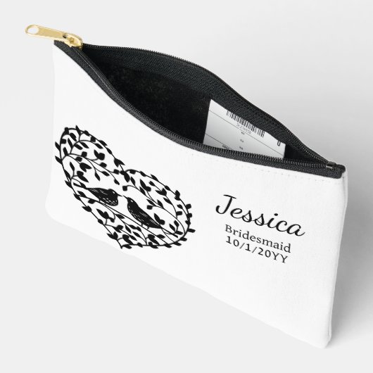 Bruidsmeisje Gift Personaliseren Etui (Open)