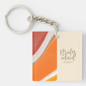 Bruidsmeisje Gifts Sleutelhanger - Zonsondergang g (Voorkant)