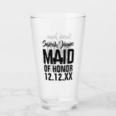Bruidsmeisje Glas Tumbler (Voorkant)