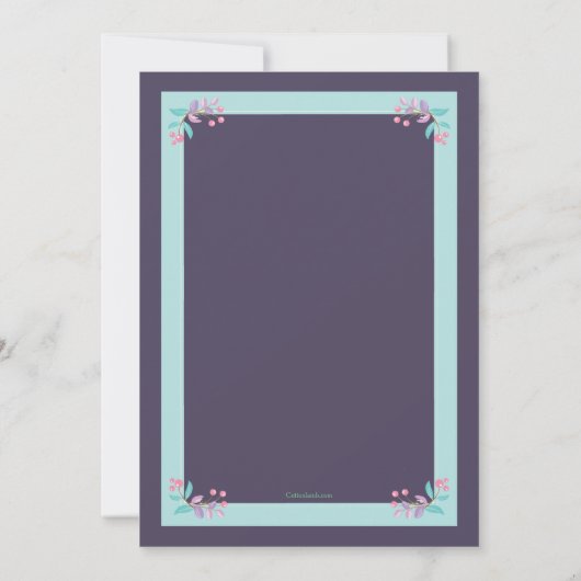 Bruidsmeisje Gowns Bruidsmeisje Verzoek Kaart (Achterkant)