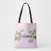 Bruidsmeisje Green Leaf Garden Accent Tote Bag (Voorkant)