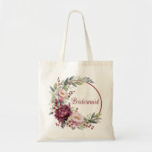 bruidsmeisje gunst cadeau tote bag (Voorkant)