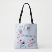 bruidsmeisje gunst cadeau tote bag (Voorkant)