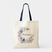 bruidsmeisje gunst cadeau tote bag (Achterkant)