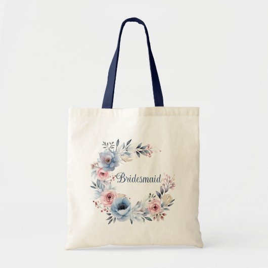 bruidsmeisje gunst cadeau tote bag (Voorkant)