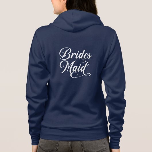 Bruidsmeisje Hoodie (Achterkant)