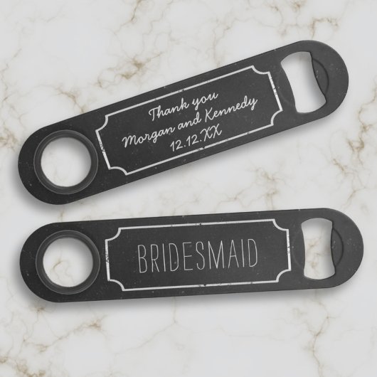 Bruidsmeisje huwelijksfavoriet flesopener speed flessenopener