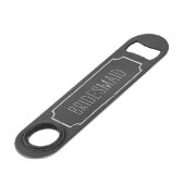Bruidsmeisje huwelijksfavoriet flesopener speed flessenopener (Voorkant Gekanteld)