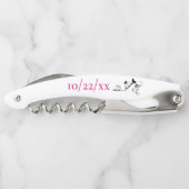 Bruidsmeisje huwelijksgunst kurkentrekker (Achterkant)