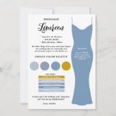 Bruidsmeisje info kaart sjabloon Voorstel Kaart (Voorkant)