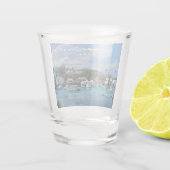 Bruidsmeisje Island Life Shot Glas (Achterkant)