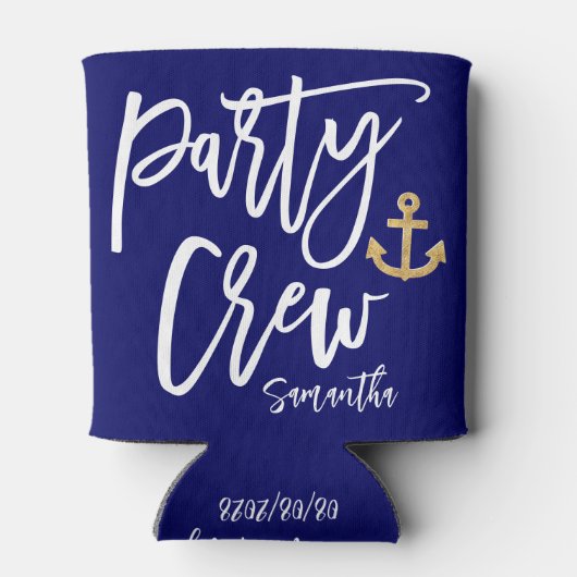 Bruidsmeisje Jachtparty  Blikjeskoeler (Achterkant)