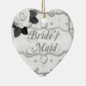 bruidsmeisje keramisch ornament (Rechts)