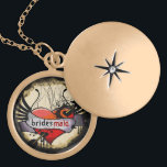 Bruidsmeisje Ketting Grunge Burnt Perkament<br><div class="desc">Moody Gothic Bruidsmeisje Ketting Grunge Gothic Verbrand Perkament</div>