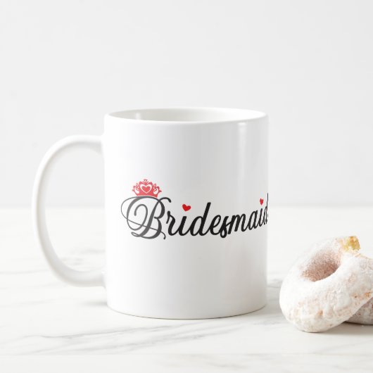 Bruidsmeisje Koffiemok (Met donut)