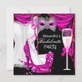 Bruidsmeisje korset Roze Masquerade Champagne 2 Kaart (Voorkant)