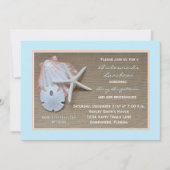 Bruidsmeisje Luncheon Uitnodigingen — Strand Thema (Voorkant)