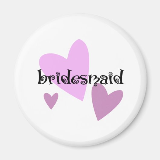 Bruidsmeisje Magneet (Voorkant)