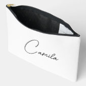 Bruidsmeisje make-up tassen, gepersonaliseerde cos etui (Open)