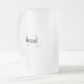 Bruidsmeisje Matglas Bierpul (Voorkant links)