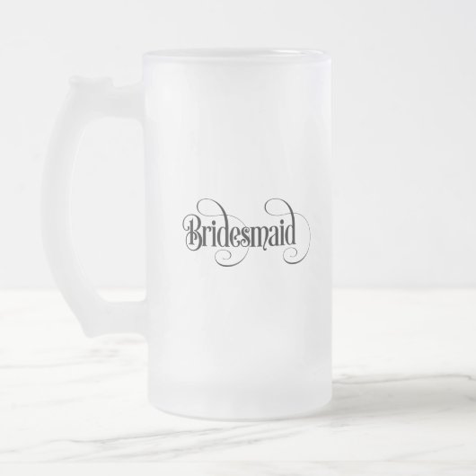 Bruidsmeisje Matglas Bierpul (Links)