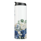 Bruidsmeisje met bloemen thermosbeker (Geroteerd rechts)