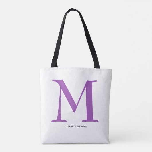 Bruidsmeisje Modern Minimalistische Script Bachelo Tote Bag (Achterkant)