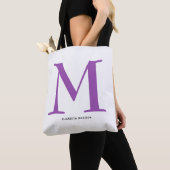 Bruidsmeisje Modern Minimalistische Script Bachelo Tote Bag (Dichtbij)